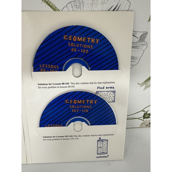 Teaching Textbook Geometry Answer Key &‎ Test Bank, Solutions CD Author Sabouri - Picture 6 of 10